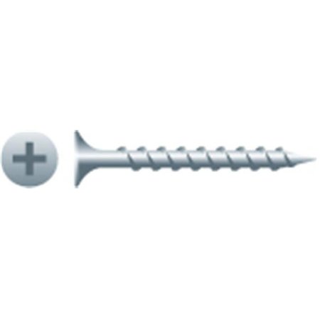 STRONG-POINT Wood Screw, #6, 1-5/8 in, Flat Head Phillips Drive 615CD